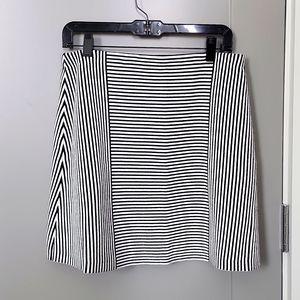 Striped nautical skirt